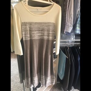 Flattering knee length dress